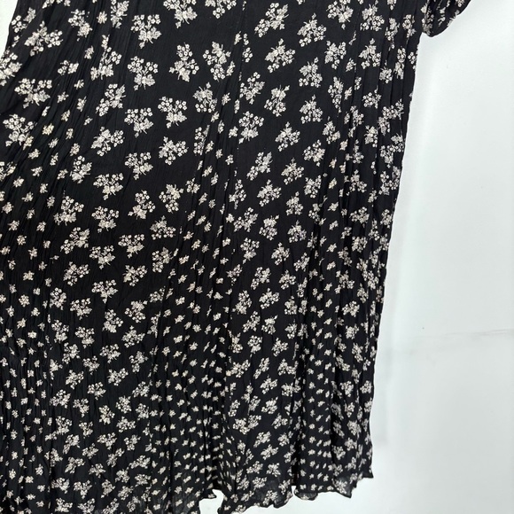 American Angel Vintage Floral Black Dress Size M - Picture 4 of 9